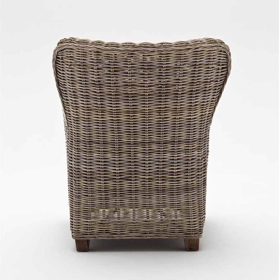 Wickerworks Queen Chair mit Sitz- und Rückenkissen Wickerworks Queen Chair mit Sitz- und Rückenkissen