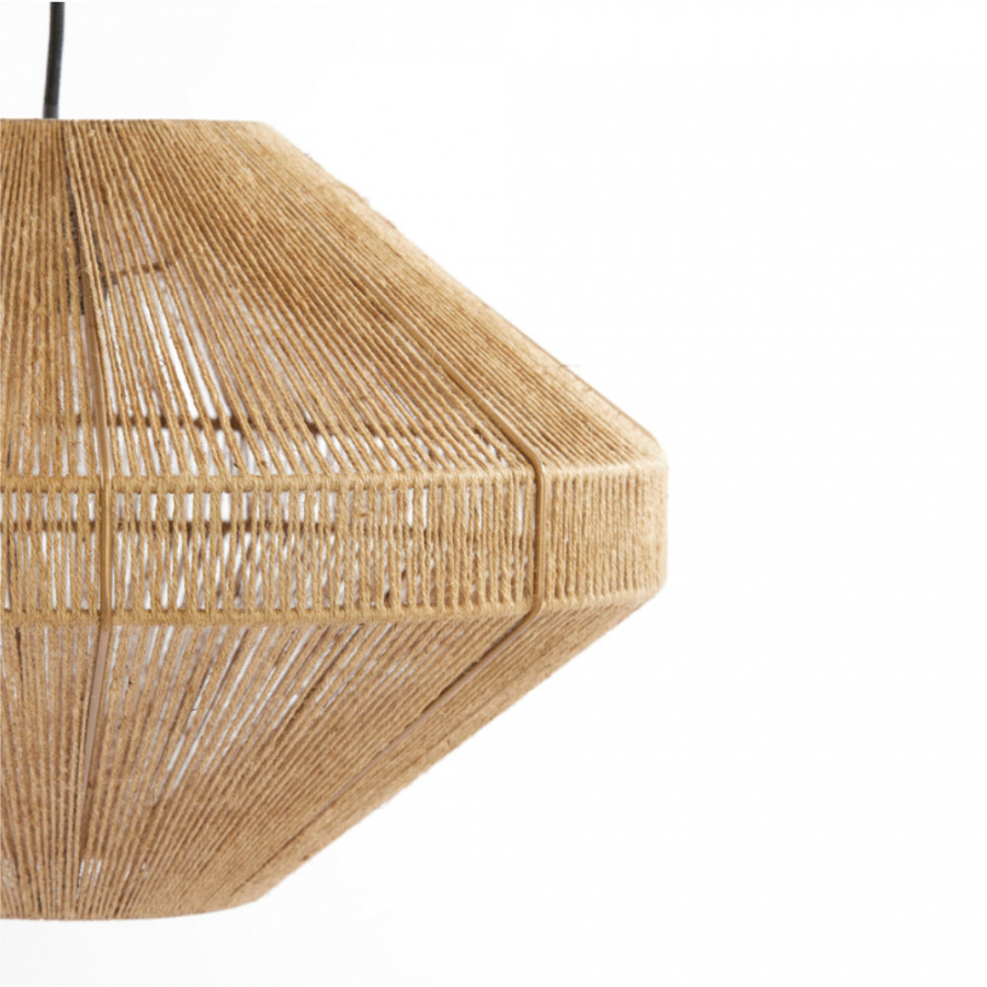 Natürliche Jute-Lampe