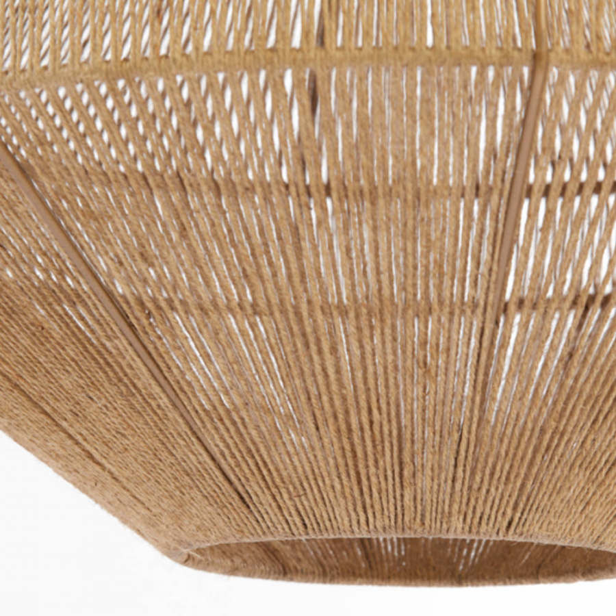 Boho Lampe aus Jute