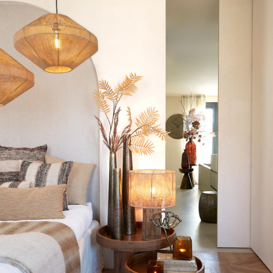 Light & Living Lampe Mallow in einer Einrichung im Boho Stil