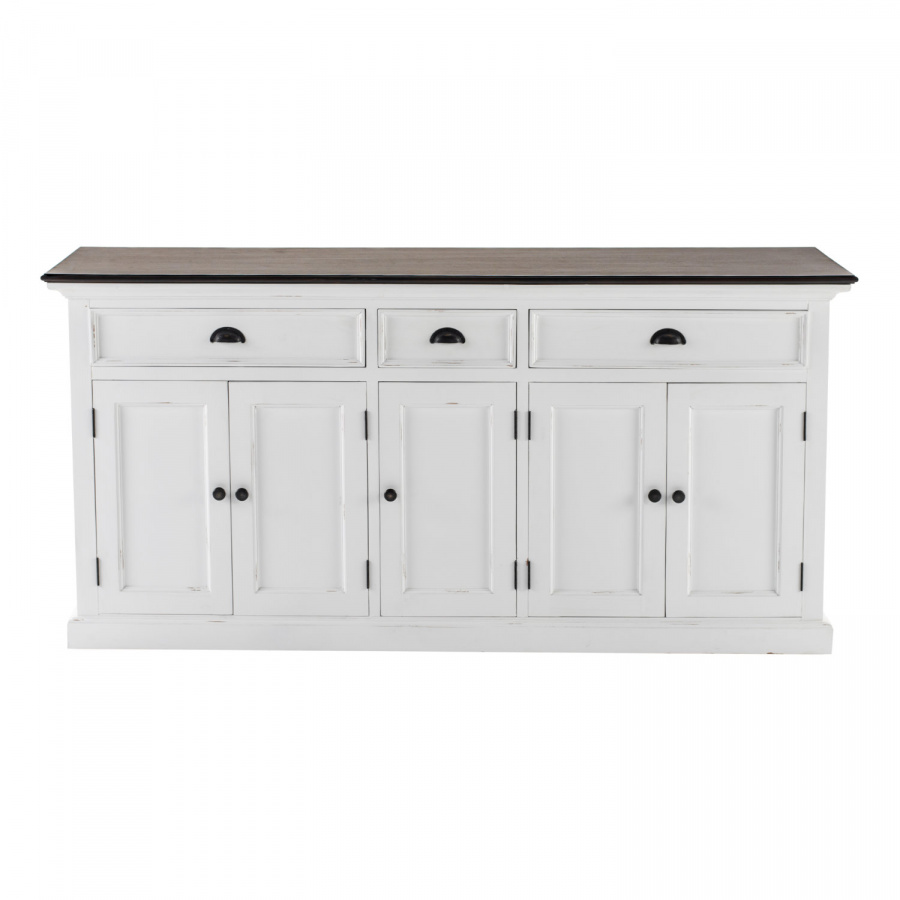 Landhausstil-Sideboard aus massivem Mahagoni Landhausstil-Sideboard aus massivem Mahagoni