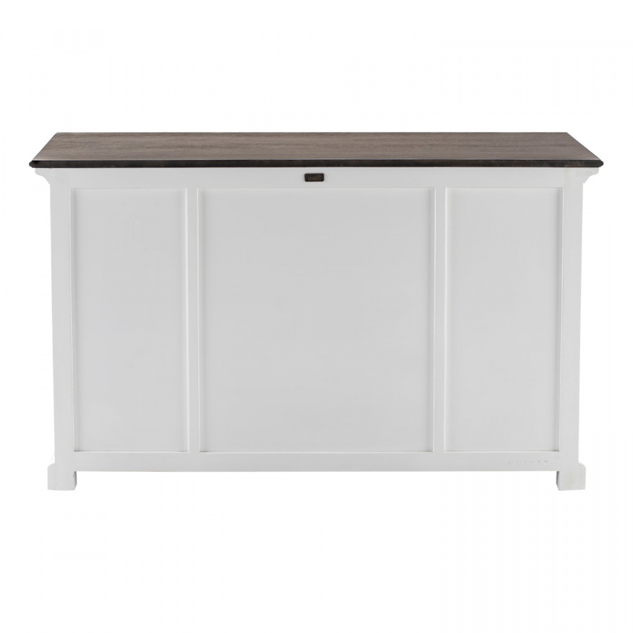 Weißes Halifax Accent Buffet im ländlichen Look Weißes Halifax Accent Buffet im ländlichen Look