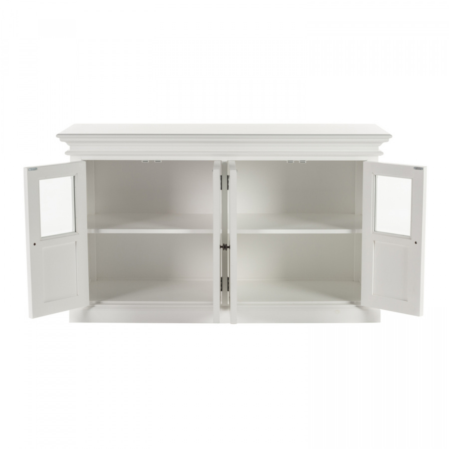 Geräumiges weißes Sideboard von Novasolo Geräumiges weißes Sideboard von Novasolo
