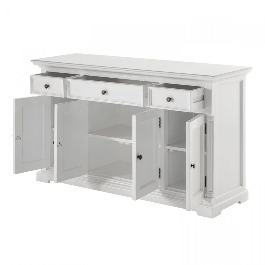 Landhaus-Sideboard 145 cm breit, 85 cm hoch Landhaus-Sideboard 145 cm breit, 85 cm hoch