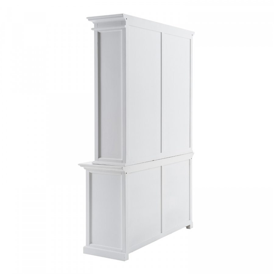 Weißer großer Esszimmerschrank aus Mahagoni Weißer großer Esszimmerschrank aus Mahagoni