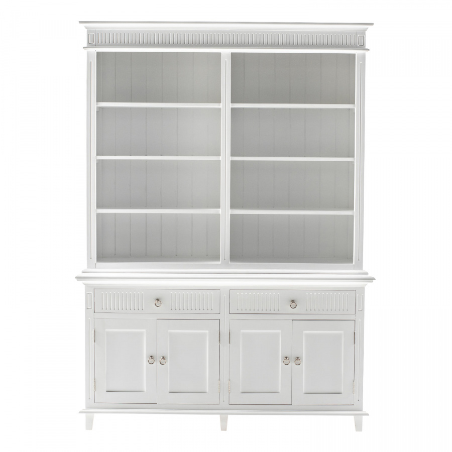 Weiße Landhaus-Hutch Weiße Landhaus-Hutch