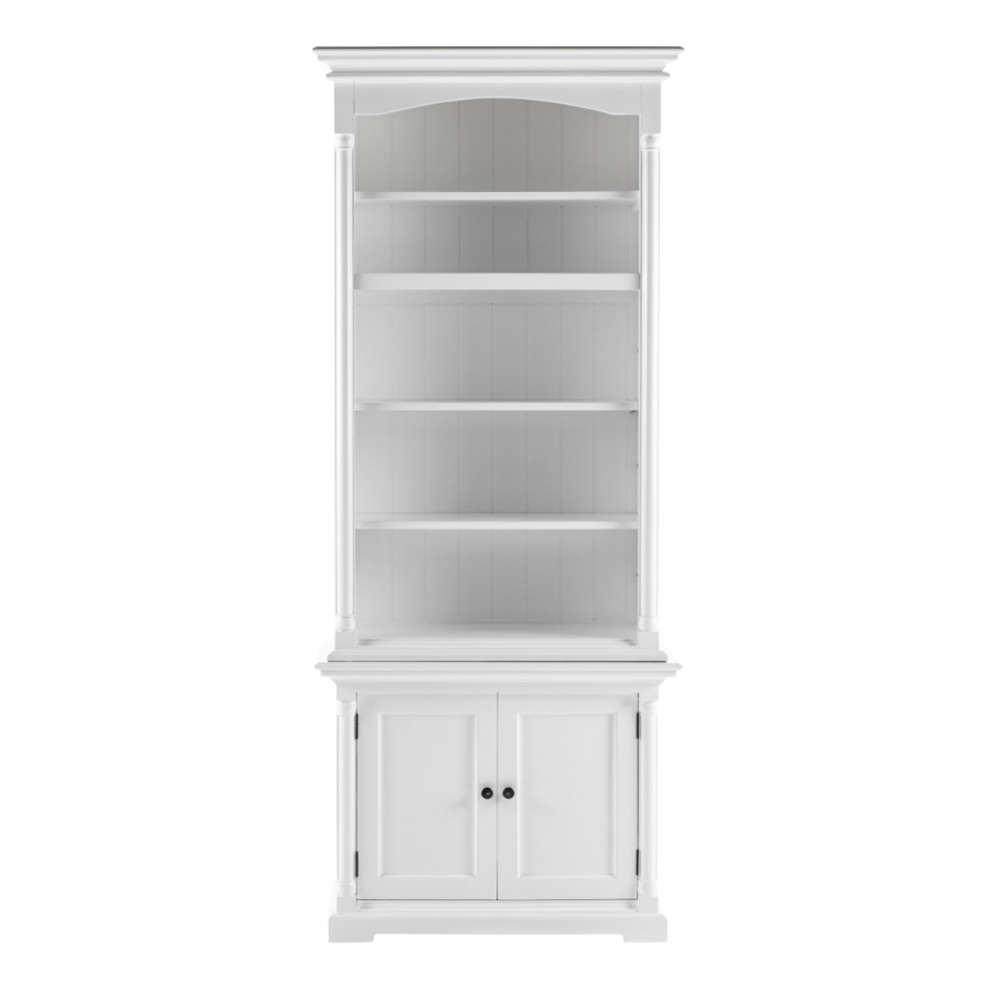 Hohes Landhaus-Regal mit Unterschrank Hohes Landhaus-Regal mit Unterschrank