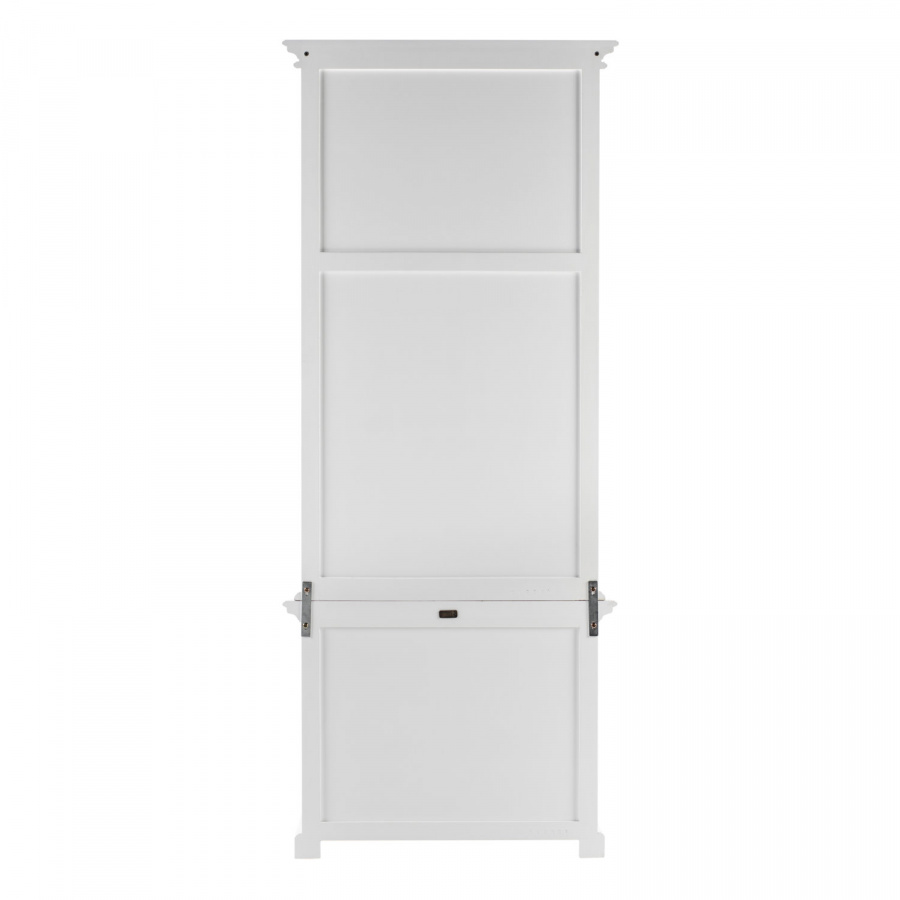 Weißes Landhaus-Regal BHT 90 x 220 x 42,5cm Weißes Landhaus-Regal BHT 90 x 220 x 42,5cm