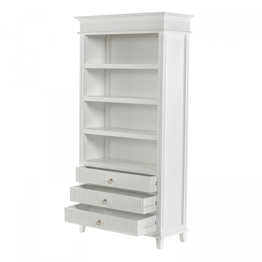 Skansen Bücherschrank mit drei Schubladen Skansen Bücherschrank mit drei Schubladen