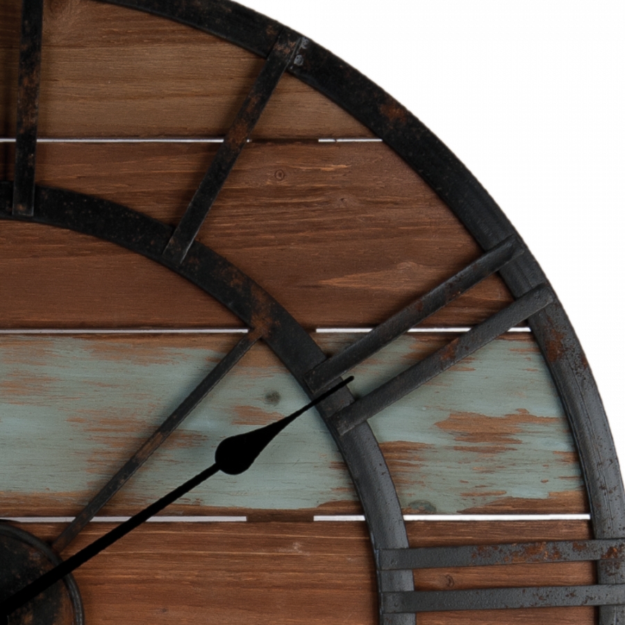 Holz Wanduhr 70cm