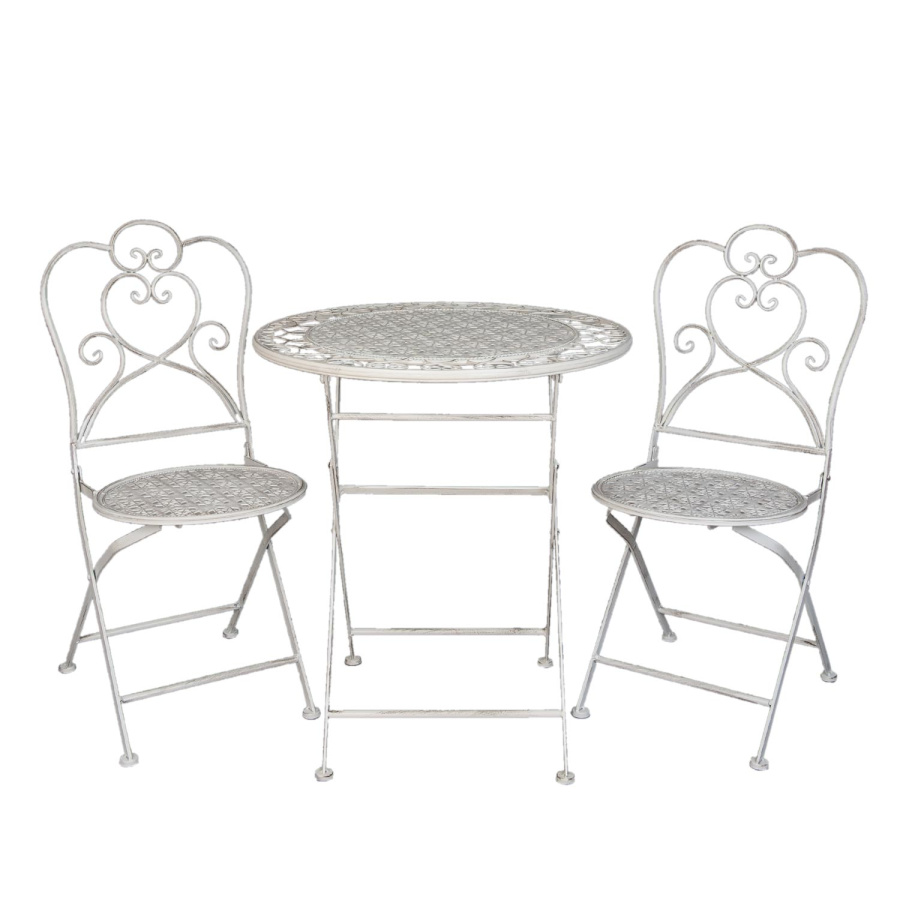 Gartenmöbel Set Metall Vintage : Amazon De Garten Eisenmobel Sitzgruppe