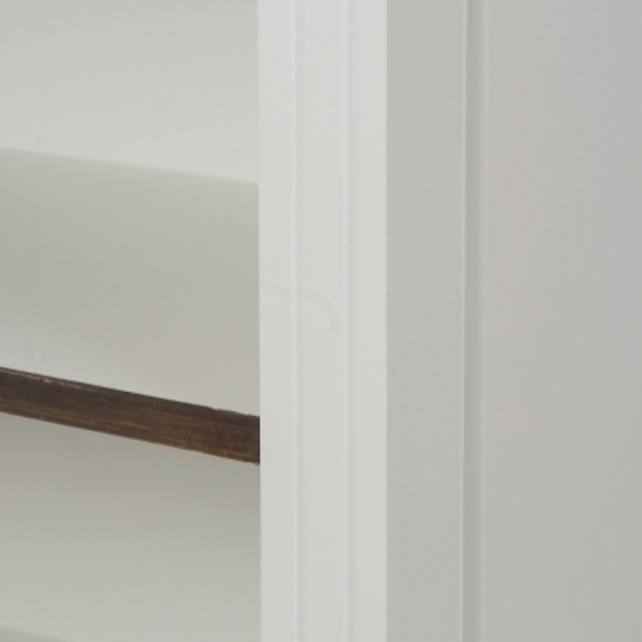 Landhaus Bücherregal TROUDY mit 3 Schubladen 180x68x39 cm