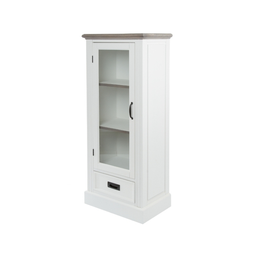 Landhaus vitrine weiss