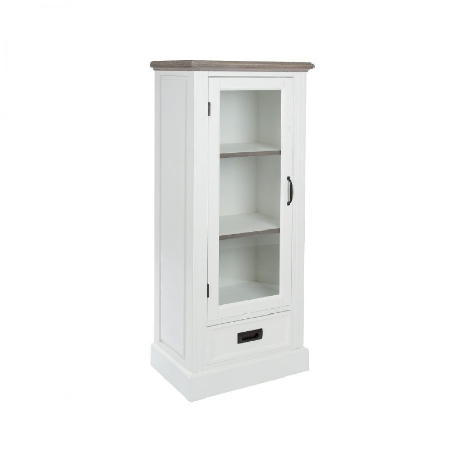 Vitrine weiss Landhaus