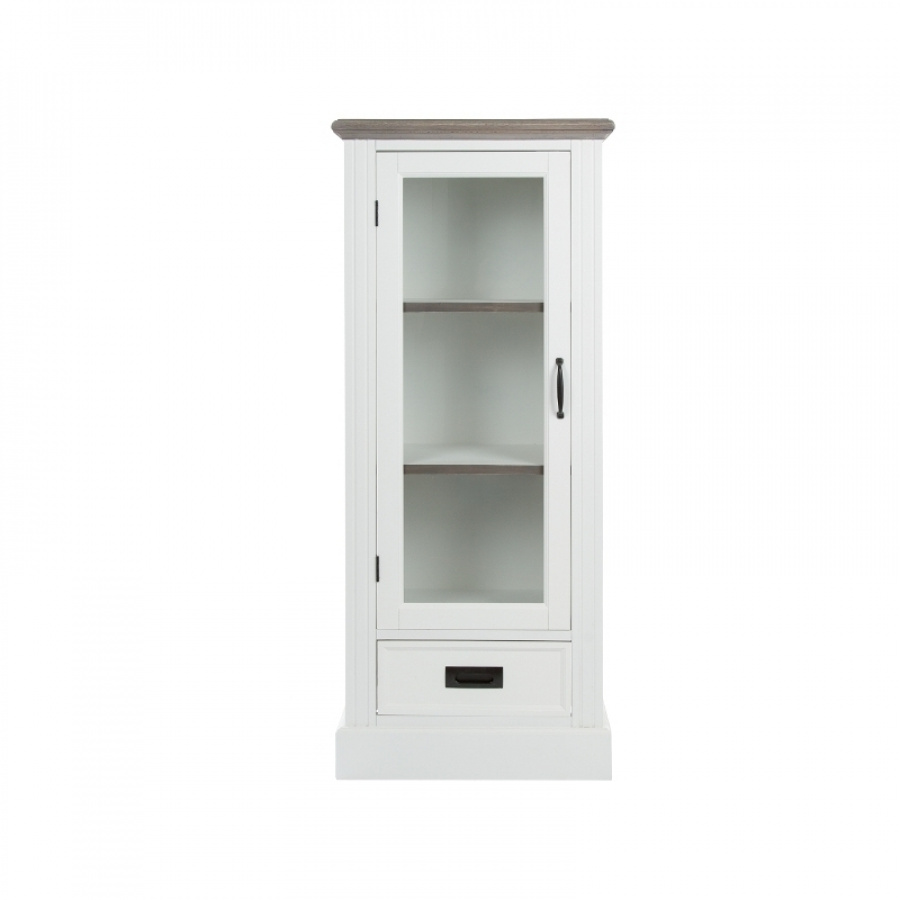 Vitrine mit Glastür