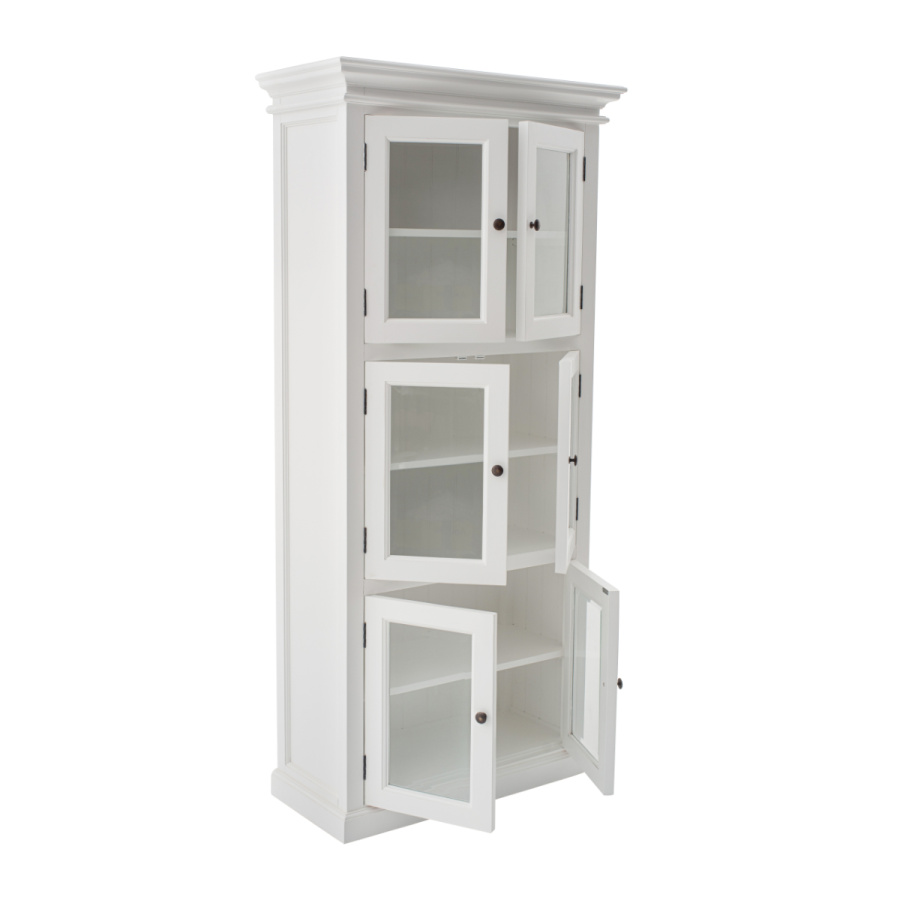 Weißer Vitrinenschrank Weißer Vitrinenschrank