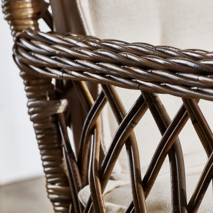 Wickerworks Marquis Chair Stuhl mit Kissen (2er Set) Wickerworks Marquis Chair Stuhl mit Kissen (2er Set)