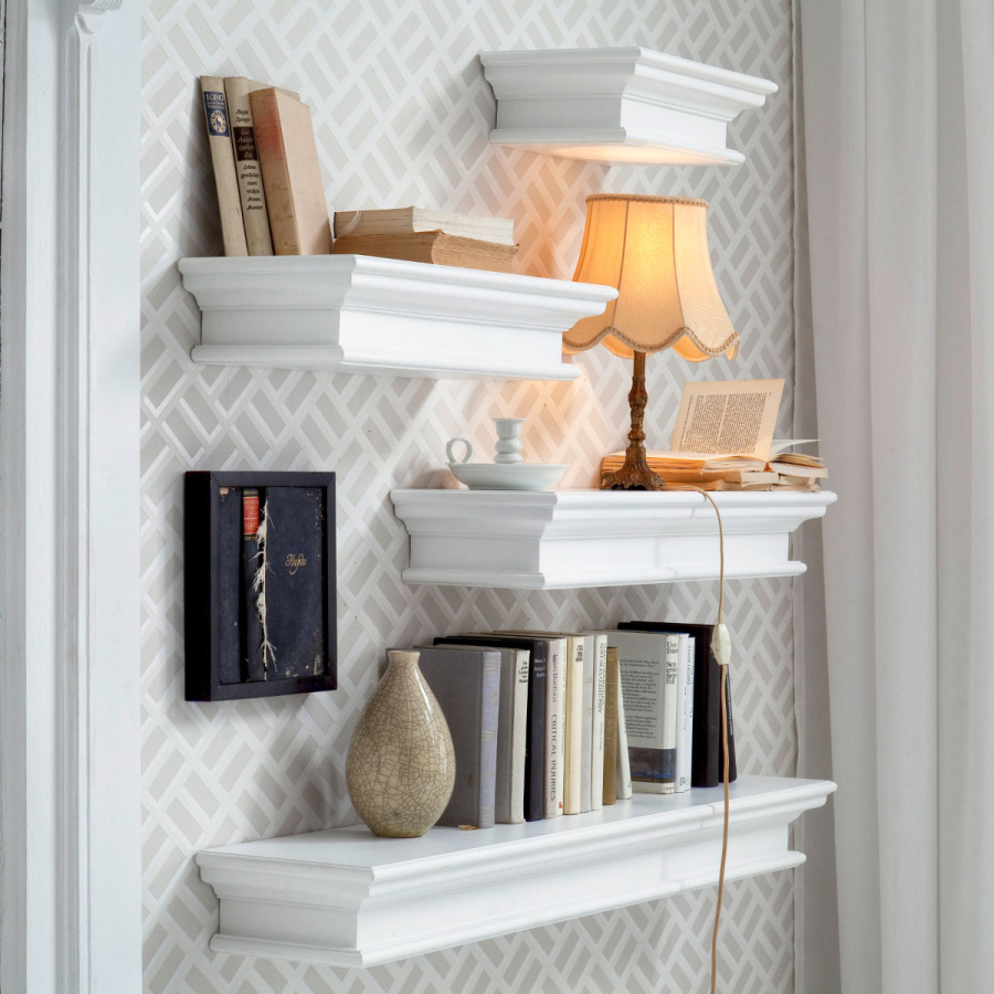 Halifax Floating Wall Shelf, extra lang Halifax Floating Wall Shelf, extra lang