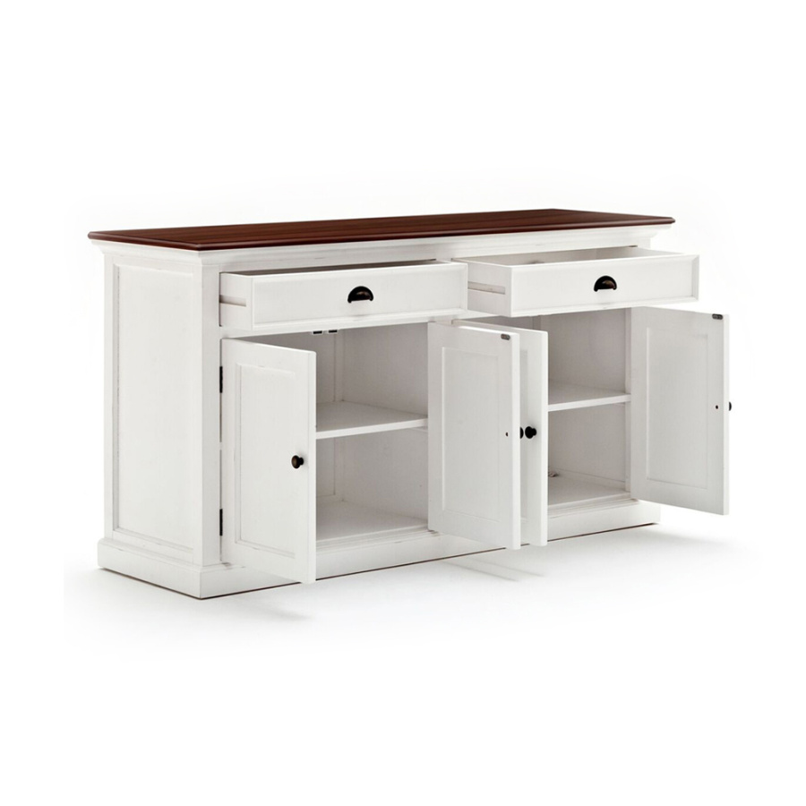 Massives Sideboard Halifax Accent 145 cm von Novasolo Massives Sideboard Halifax Accent 145 cm von Novasolo