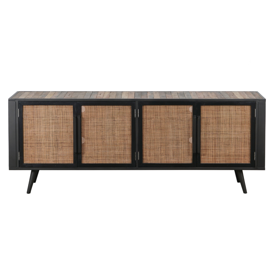 Industrial / Rattan TV Bank Novasolo Nordic 200cm Industrial / Rattan TV Bank Novasolo Nordic 200cm
