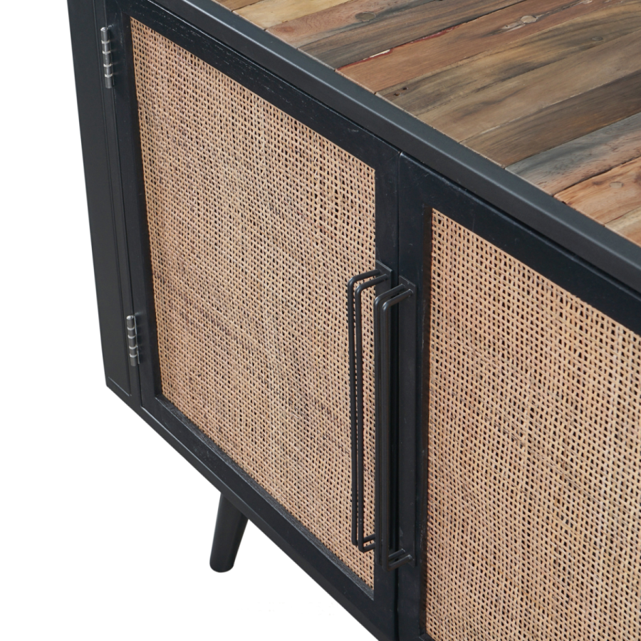 Industrial / Rattan TV Bank Novasolo Nordic 200cm Industrial / Rattan TV Bank Novasolo Nordic 200cm