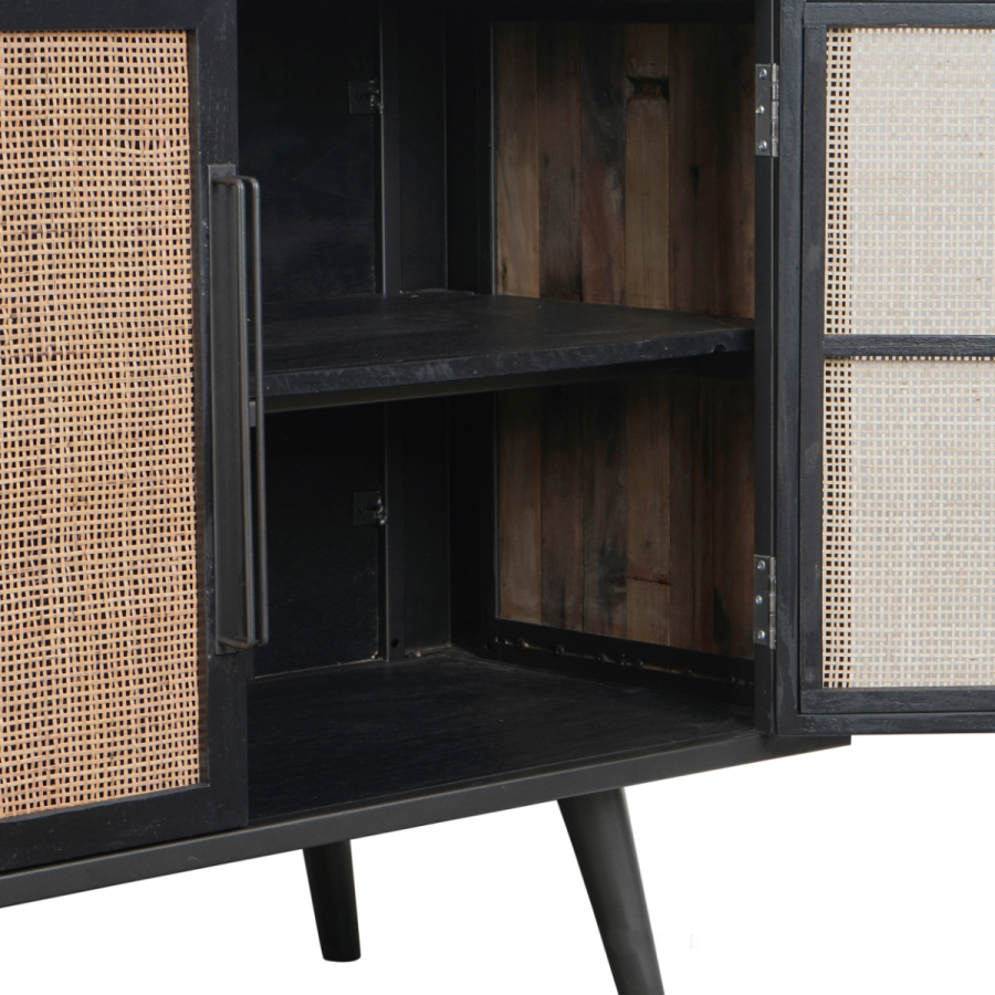 Industrial / Rattan TV Bank Novasolo Nordic 200cm Industrial / Rattan TV Bank Novasolo Nordic 200cm