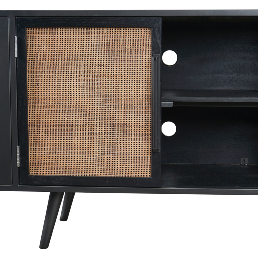 Industrial / Rattan TV Bank Novasolo Nordic 200cm Industrial / Rattan TV Bank Novasolo Nordic 200cm