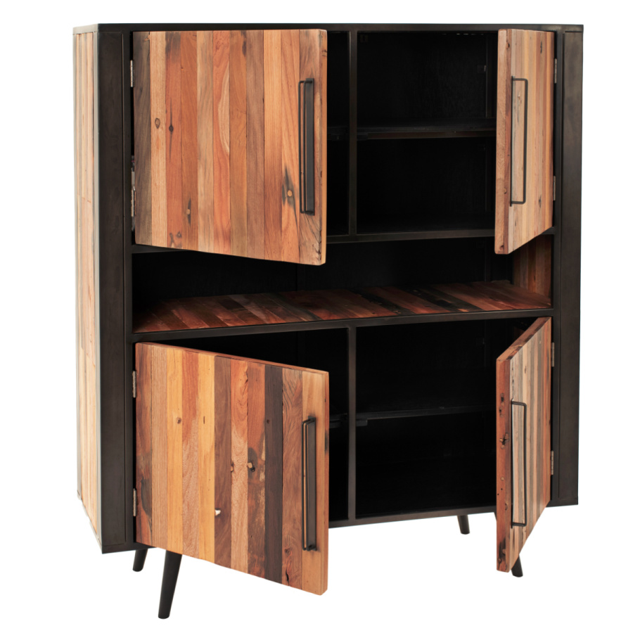 Industrial Buffet aus recyceltem Holz Industrial Buffet aus recyceltem Holz