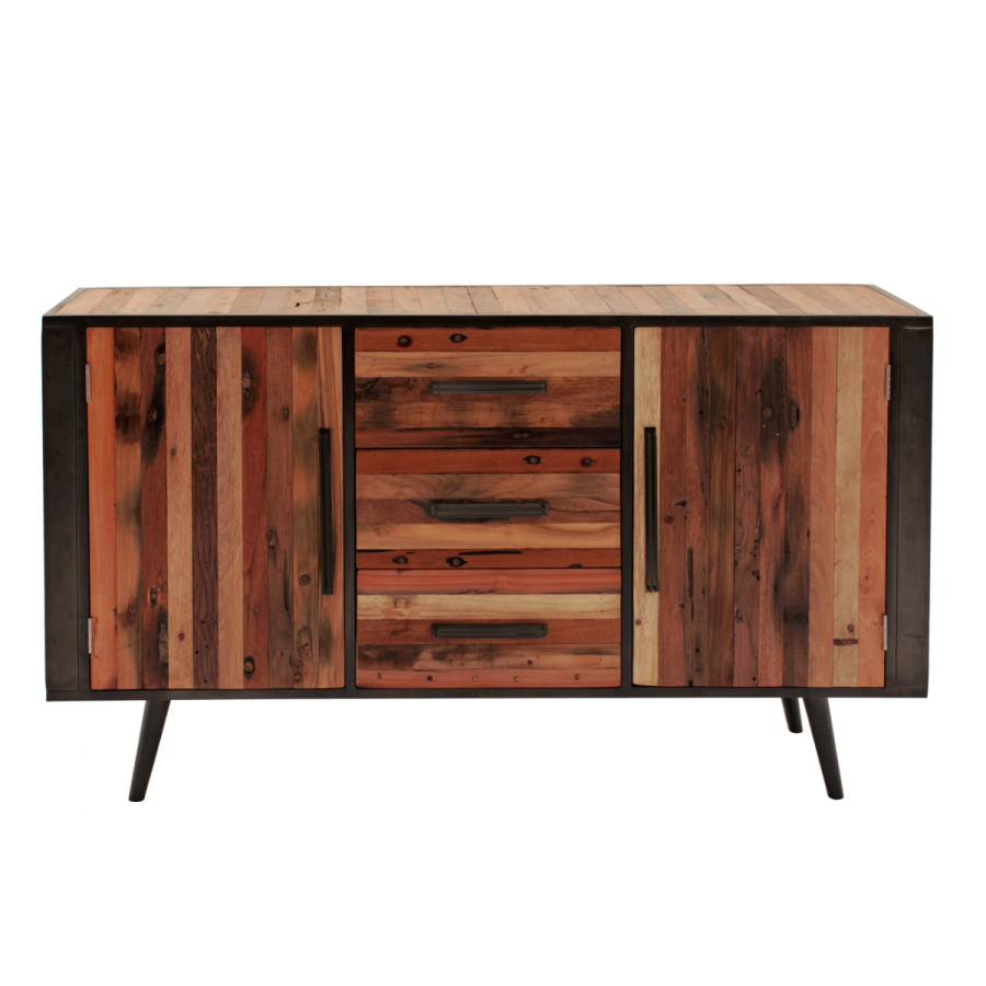 Eisen / Holz Kommode im Industrial Stil Eisen / Holz Kommode im Industrial Stil
