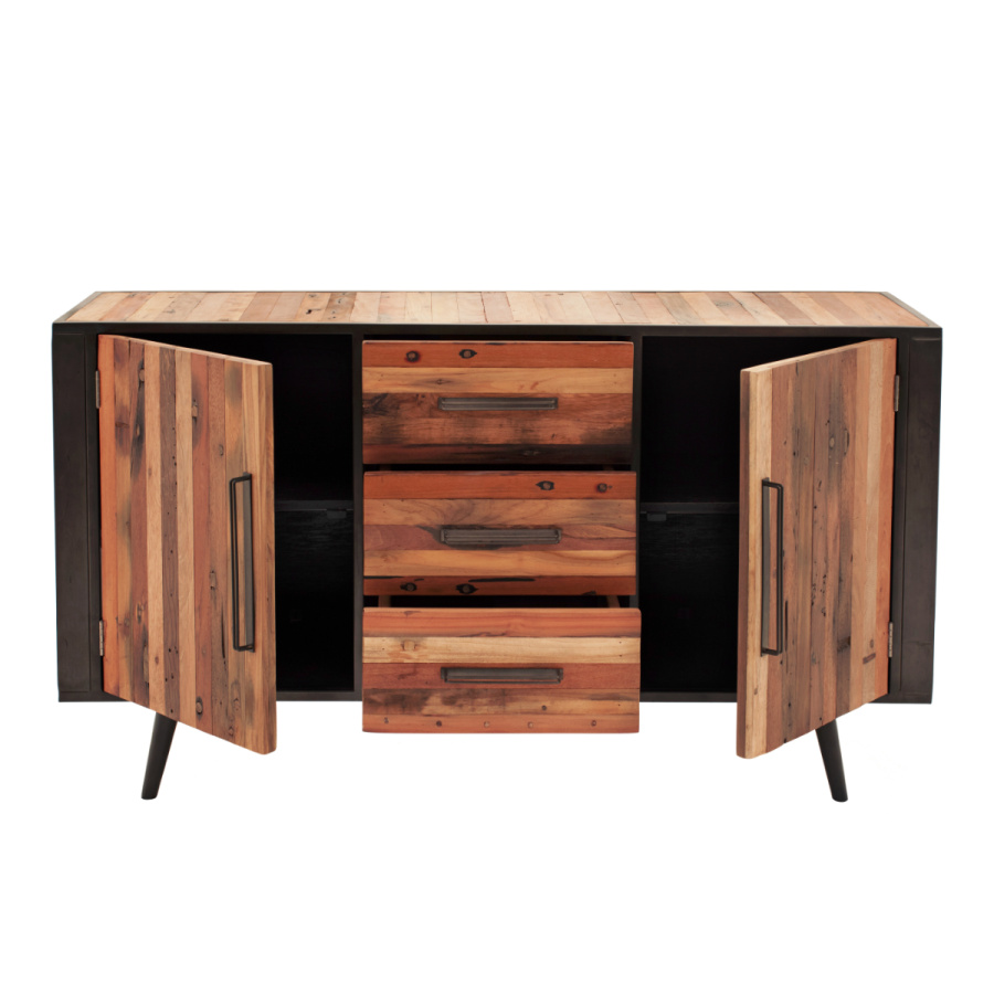 Eisen / Holz Kommode im Industrial Stil Eisen / Holz Kommode im Industrial Stil