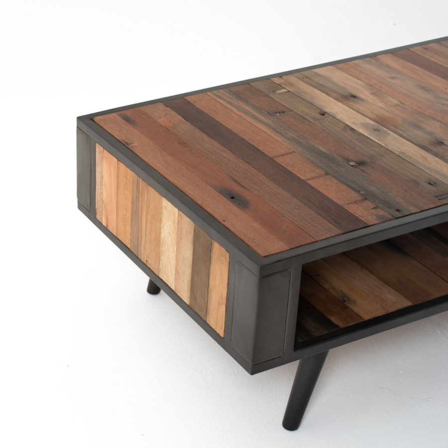Recycelter Couchtisch Recycelter Couchtisch