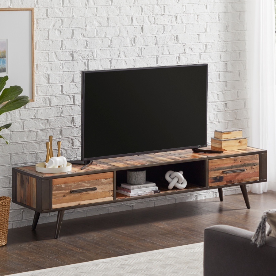 TV-Lowboard im Industrial Stil 200cm TV-Lowboard im Industrial Stil 200cm