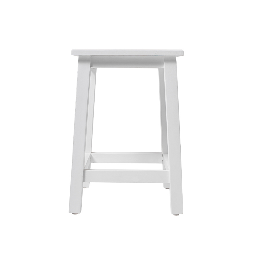 Weißer Hocker Holz Weißer Hocker Holz