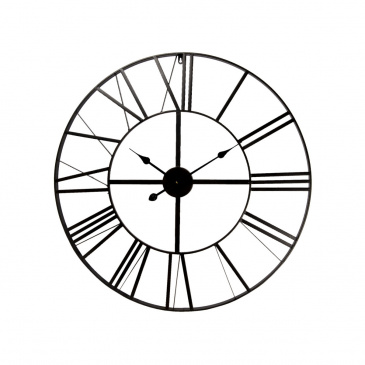 XXL Wanduhr Eisen